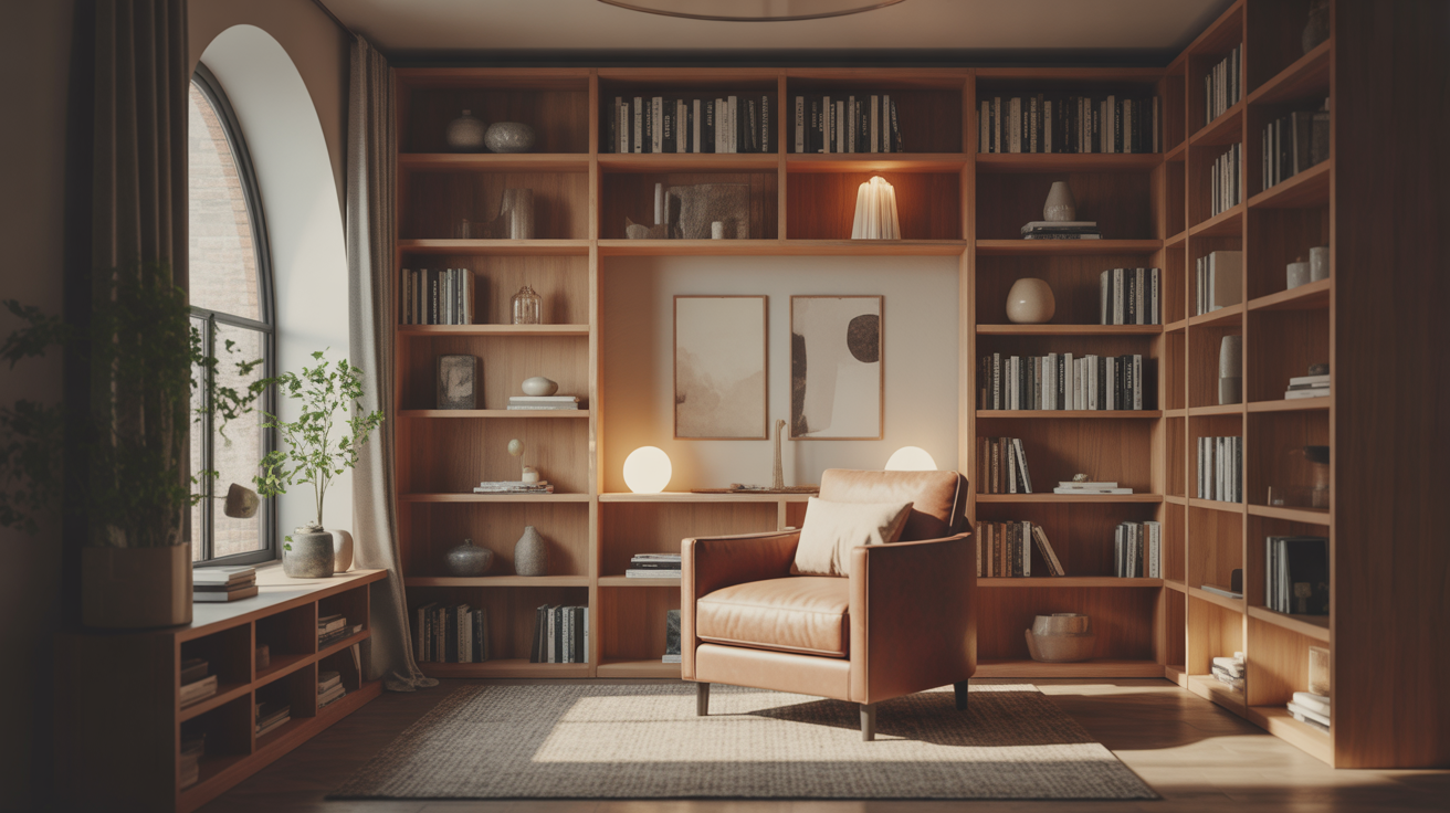 a beautifully styled modern home library tN7rXKzpQYOFu3isynt4Ow F6hVoBruS5GeQNcM1oha A hd