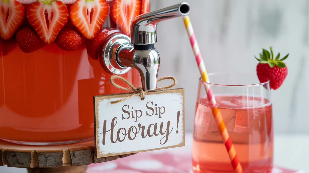 DIY "Love Potion" Drink Station