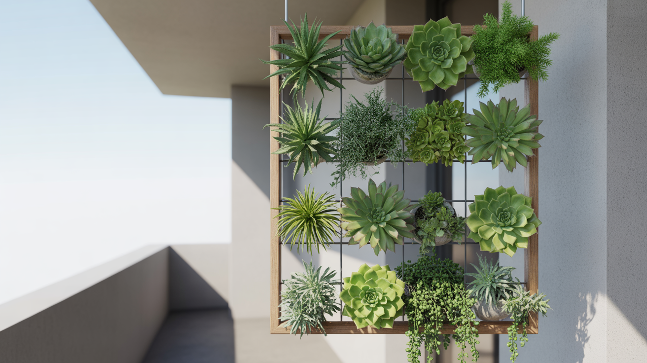 Vertical Succulent Frame