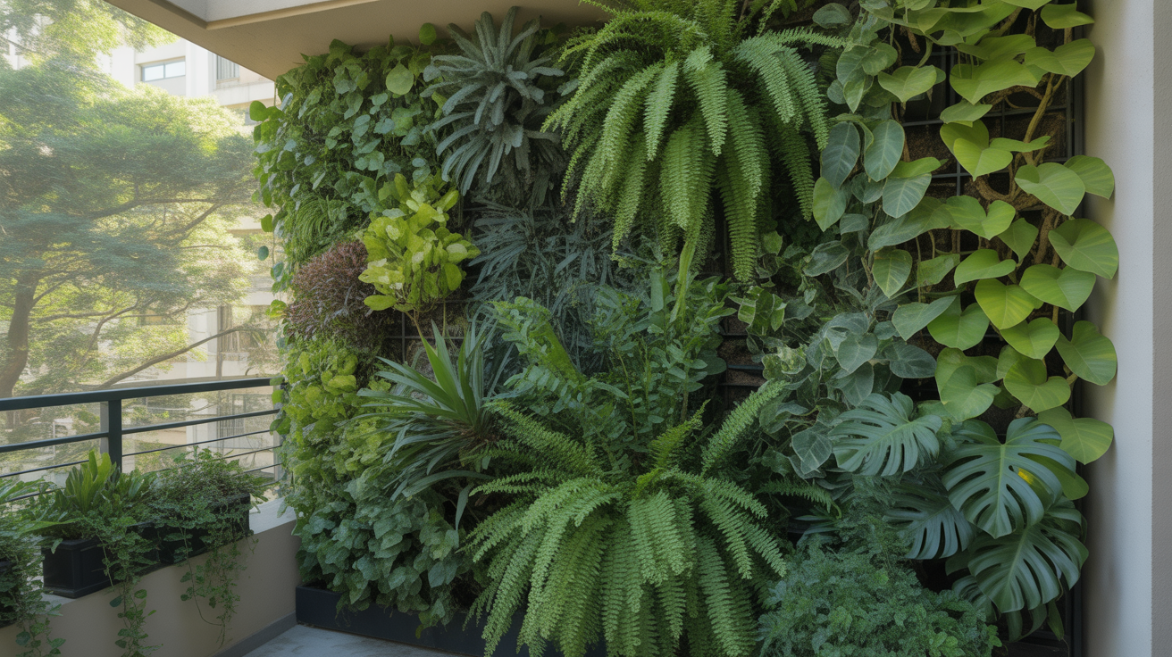 Living Green Privacy Wall
