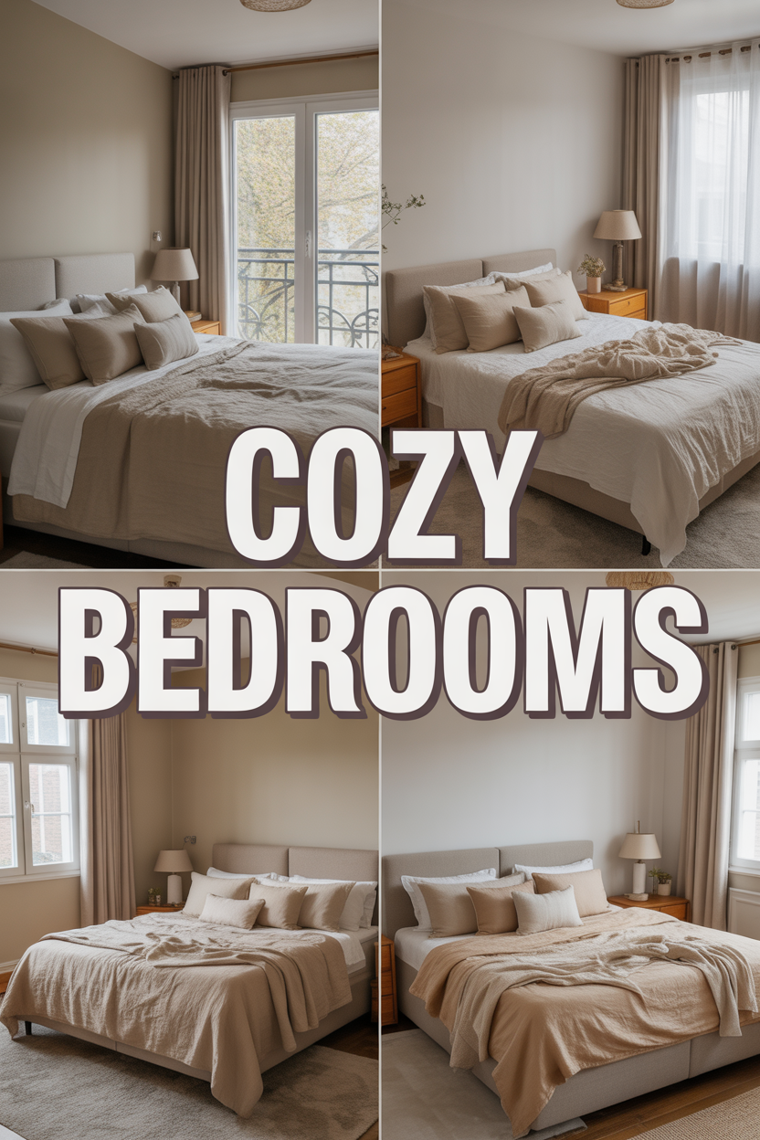 a four panel grid layout showcasing