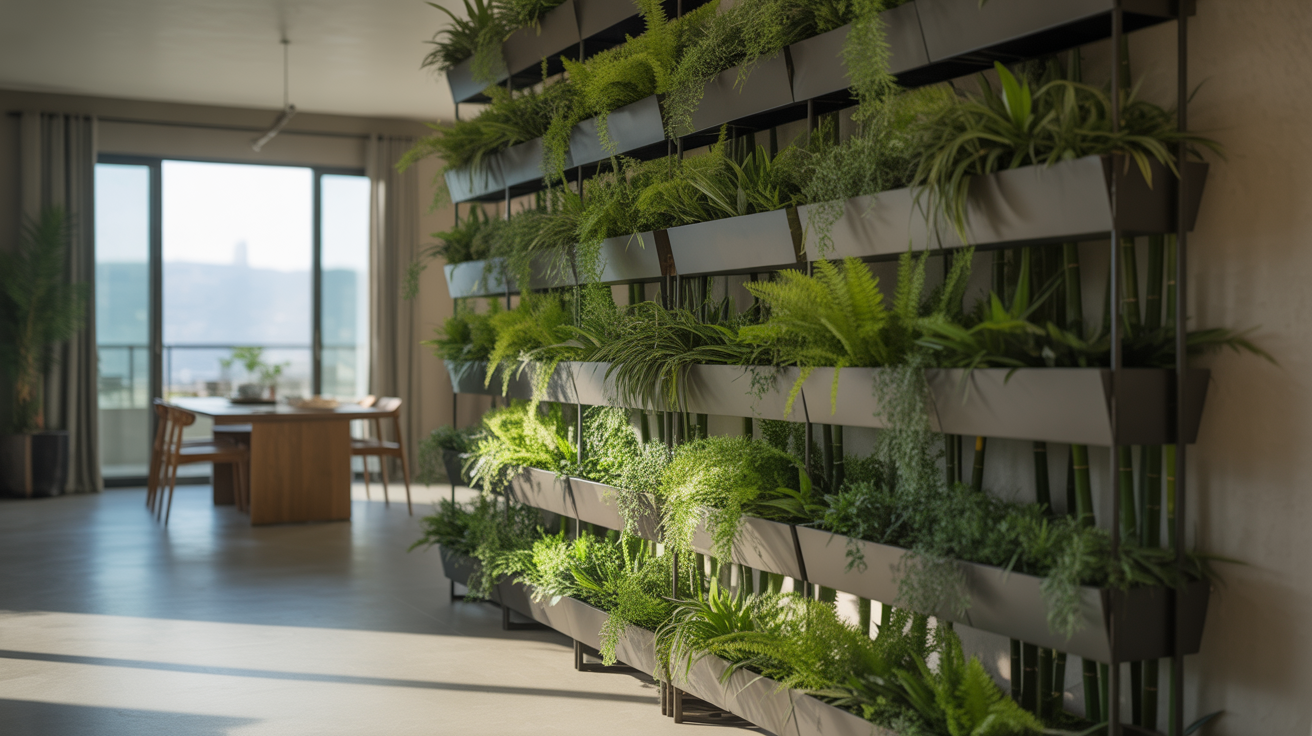 Indoor Plant Room Divider for Smart Layouts