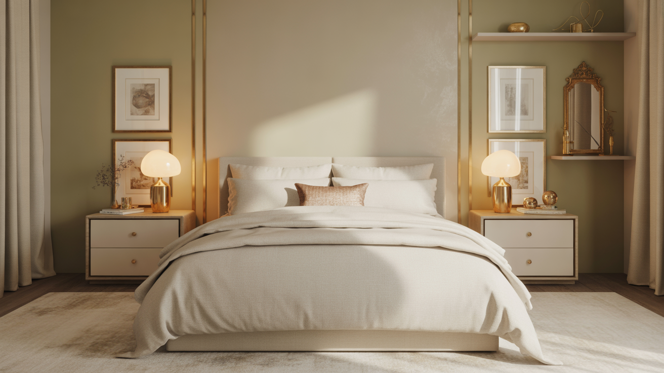 Touch of Gold for a Warm Luxury Feel