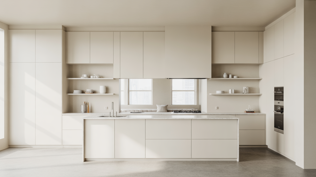 Minimalist Decor for Small Apartment Kitchens