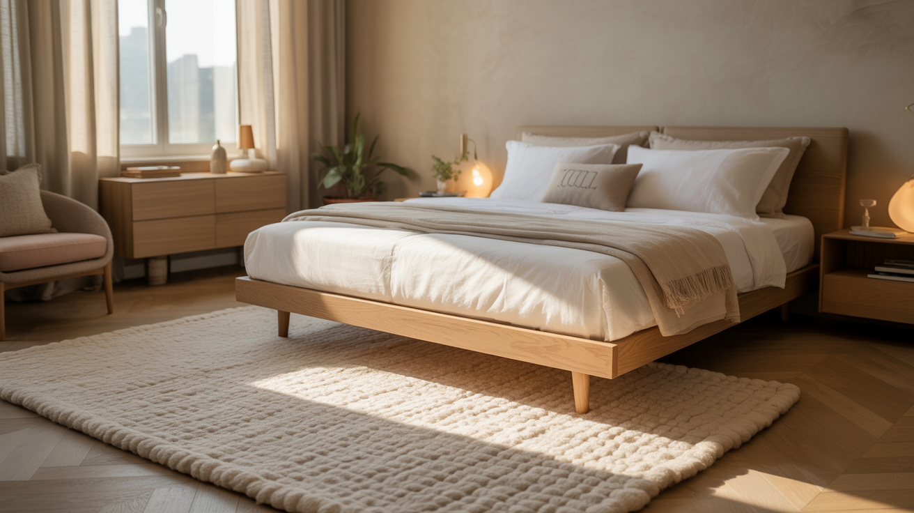 15 Bedroom Refresh for a Cozy Fresh Start | Powerful Ideas 9 Use Rugs to Anchor the Bedroom Space