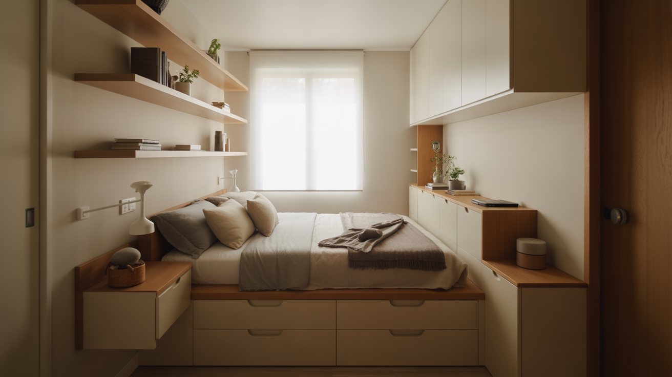 Add Storage Hacks for a Clutter-Free Bedroom