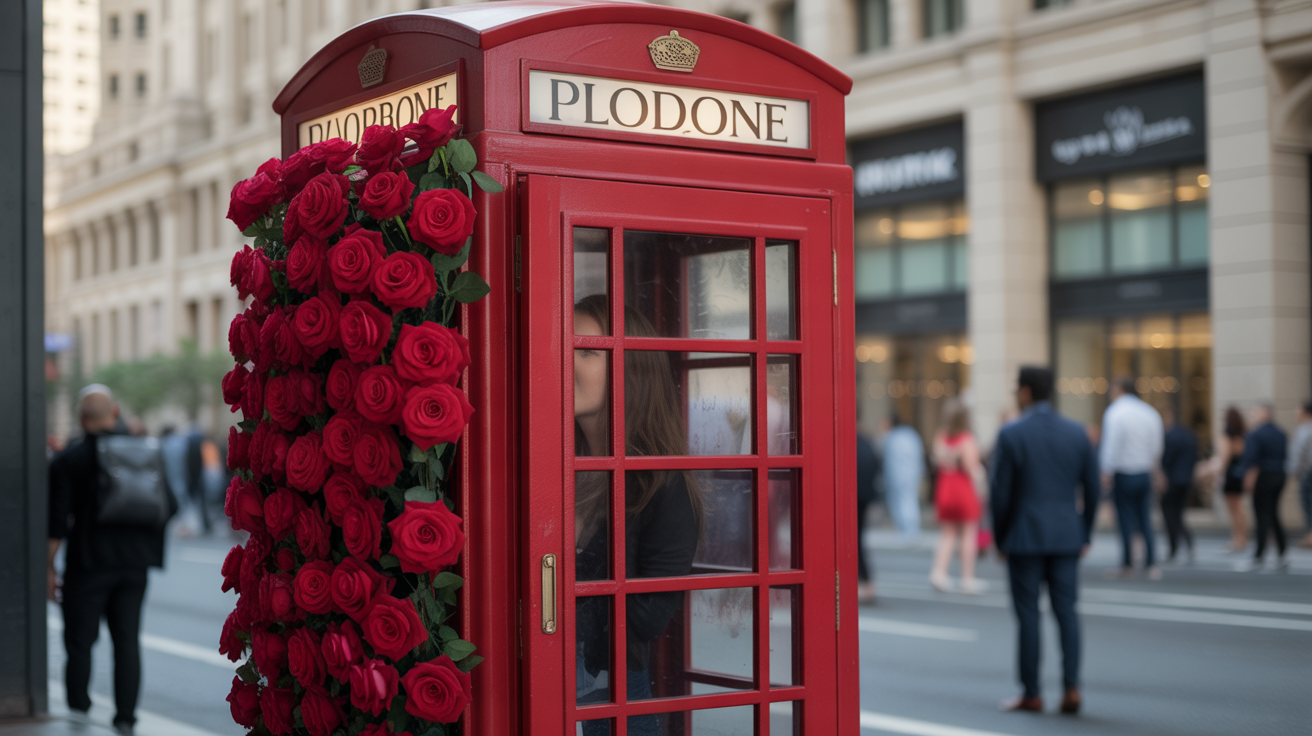 Valentine’s Photobooth & Kissing Booth Installations